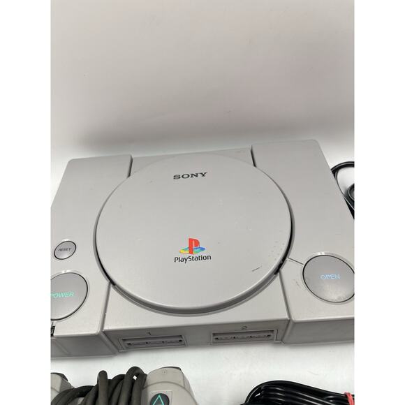 Sony PlayStation 1 Console Bundle TESTED WORKS PS1 Video Game System - Picture 9 of 13